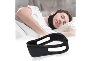 WAGISLEEP Anti Schnarchen Kinnriemen, 2025 Aktualisierung Schnarchstopper Schnarchlösung Anti Schnarchen Kinnriemen, Professionell Wirksam Hilft Gegen Schnarchen Schnarchgerät Zur Schnarchreduzierung