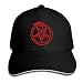 Produktbild HOP caps Baseball Cap Sandwich Cap Pentagram Satan Snake Bite Circle Durable Baseball Cap Hats Adjustable Peaked Trucker Cap