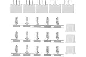 Dilwe Connettori JST-XH, 5 Paia/Set Adattatore connettori Femmina Maschio 2S 3S 4S 2-4Pin per Caricabatterie bilanciatore(2S)