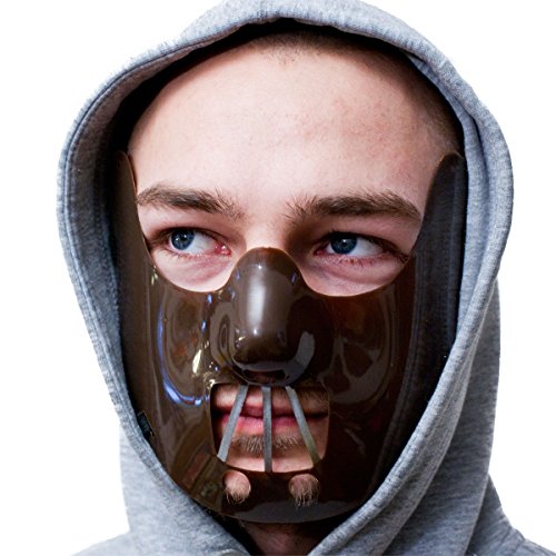Psychopathen „Beißer“ Horror Maske im Stil von Hannibal Lecter - 4