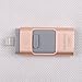 Produktbild 3 in 1 32GB Speicher Lightning USB-Stick Hochleistungs-USB-Flash-Laufwerk iPhone 3 OTG-Anschluss Flash-Laufwerk i-Flash Drive Memory Stick für iPhone 5 / iPhone 6 / iPhone 7 / 7plus / iPad Mini / iPad 5 / Android / Mac / PC (32G)