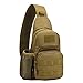 Produktbild Gosear Freizeit Sling Tasche Nylon Wasserdicht Outdoor Sport Crossbody Brust Pack Ausgeführt Wandern Mountainbike Klettern Militärischen Sling Schulter Tasche für 7.9 Zoll Apple iPad Mini 2 3 4 Tablet Braun