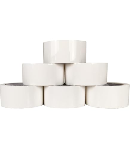 Nastro Adesivo Acrilico 50mm X 132m - Confezione Da 6 Rotoli | Imballaggio Silenzioso - Foto 2