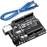 Elegoo UNO R3 Board ATmega328P ATMEGA16U2 with USB Cable for Arduino