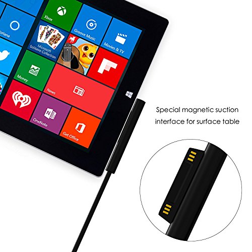 GOOQ Magnetische Saug-Schnittstelle Auto-Ladegerät für Tiny Fahrzeug mit 5-Terminal-IC für Surface Book Tablet - 3