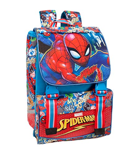 Preisvergleich Produktbild Marvel Spiderman 46112 Kinder Rucksack, Schulrucksack, Polyester, 40 Centimeters, Mehrfarbig