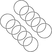 O-Ring Gomma Nitrile 5.5x2.5x1.5mm - 50 Pezzi Per Sigillature Idrauliche E Meccaniche