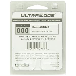 Andis Size 000 Ultra Edge Detachable Blade - Image 3