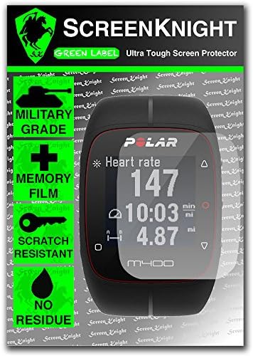 ScreenKnight® Polar M400 Front Screen Protector invisible shield