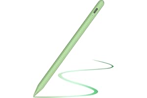 TQQ Stylet pour Apple iPad 2018-2024, Puce Pro Précision au Pixel Près, Sensibilité à l'Inclinaison & Adsorption Magnétique, Pencil pour iPad 10/9/8/7/6, Pro 11"/12,9"/13" M4, Air 3/4/5/M2, Mini 5/6