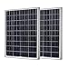 Produktbild Renogy 2 PCS 100 Watt 100 W Polykristalline Photovoltaik PV Solar Panel Modul 12 V Akku laden für RV Boot Caravan