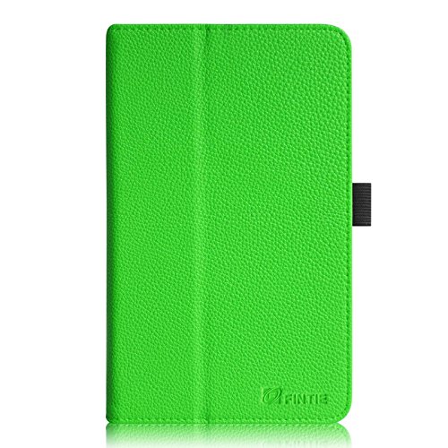 Fintie Asus ME181CX Folio Hülle Case – Slim Fit Schutzhülle Cover Tasche Etui für Asus ME181CX ProSieben Entertainment Pad 20,3 cm(8 Zoll) Tablet-PC (Asus MeMO Pad 8 ME181C), Grün - 9