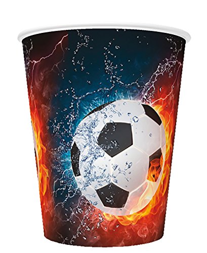 Tischdeko Fußball für 8 Jungs (Teller, Becher & Servietten) - 3