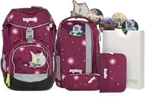 ergobag pack Schulrucksack-Set (6-tlg.) FeenzauBär Galaxy