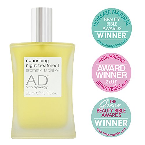 AD skin synergy - natural and organic facial oil - nourishing night treatment  50ml