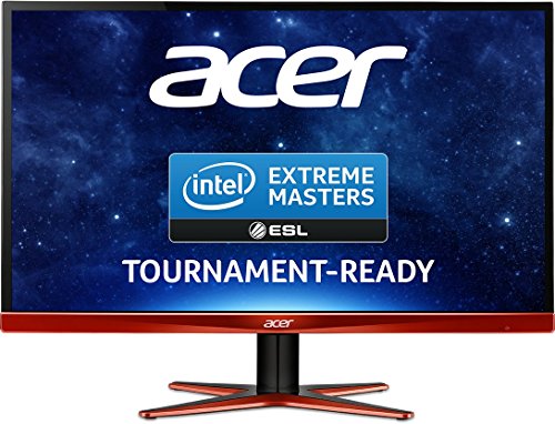 Preisvergleich Produktbild Acer Predator XG270HUomidpx 69 cm (27 Zoll) Esports Monitor (DVI, HDMI 2.0, Displayport, 1ms Reaktionszeit, 144 Hz, WQHD 2.560 x 1.440, AMD FreeSync, EEK B) Schwarz / Rot