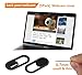 Produktbild Webcam Cover 0.7mm THIN - Magnet Slider Kamera Abdeckung - Schützt Ihre Privatsphäre, stoppt Webcam Spionage, passt Smartphone Laptops Macbooks PCs Tablets und All-in-One-Desktops (5 pack)