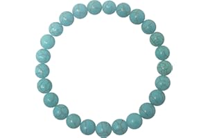 cotigo - Pulsera de Piedra Natural - Pulsera Hilo Elastico con Cuentas Piedra Natural - Distintas Piedras Semipreciosas para Mujer, Hombres Yoga Regalo