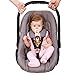Produktbild YEAHIBABY Baby Sicherheit Sitz Gurt Sicherheit Kinderwagen Gurte Auto Brust Clip Sicher Schnalle für Baby mit Plüsch Löwe Cover