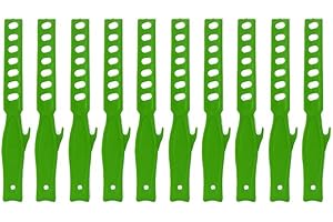 NICEMINIWALL 10 Pack Paint Stirrer Plastic Mixer Reusable Mixing Rods For Paints Epoxy Resins(Small)