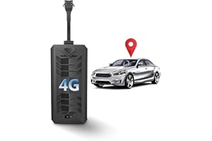 ZeerKeer 4G GPS localizador 80 mAh de Larga duración Gran batería localizador de Seguimiento, Acc y Geo-cercas alertas para un posicionamiento preciso, Coches, Furgonetas Camiones y Otros vehículos