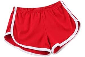 WWRICOTTA Shorts Et Bermudas - Taille Haute LâChe Cinq Points Pantalon Pantacourt éTé Short D'éTé Large Solide Et Confortable Short Gainant Femme Ventre Plat