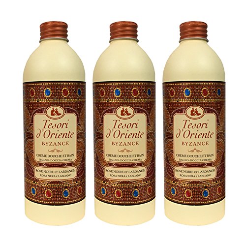 Tesori d'Oriente Crème Douche/Bain Byzance - Lot de 3