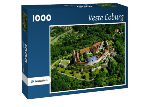 Preisvergleich Produktbild Veste Coburg - Puzzle 1000 Teile mit Bild von oben