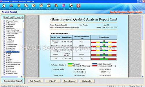 jytop 3. Generation Dual Core 41 Berichte Quantum Resonanz magnetisch Körper GESUNDHEIT Analysegerät - 7