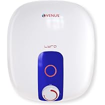 Buy Venus Lyra 10R 10-Litre Storage Water Heater (White/Blue, BEE Star  Rating - 4 Stars) Online at Low Prices in India - Amazon.in