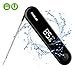 Produktbild TOPELEK Fleisch Thermometer, Digitales Kochthermometer, 3 Sekunden sofortiges Auslesen, Multifunktional Berührungssteuerung, IPX7 Wasserdicht, USB wiederaufladbar, Faltbar und magnetisch, Edelstahl-Sonde, Einfach zu lesender Bildschirm, 30s Auto-Aus, für die Küche, Grill, BBQ, Essen, Steak, Truthahn, Süßigkeiten, Milch, Badewasser