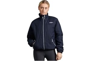 Premier Equine Unisex Pro Rider Waterproof Jacket Navy, Navy, L
