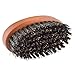 Boar Bristle Beard Brush For Men With 100% First Cut Boar Hair. Made in Pear Wood With Firm Bristles To Tame and Soften Your Facial Hair
