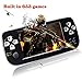 Produktbild XinXu Spiel konsolen, Retro Spiele Konsole Portable Game Console Wiederaufladbare Video Game Handheld Spiele Weihnachten Geburtstag Geschenke für Freunde Kinder (K3)