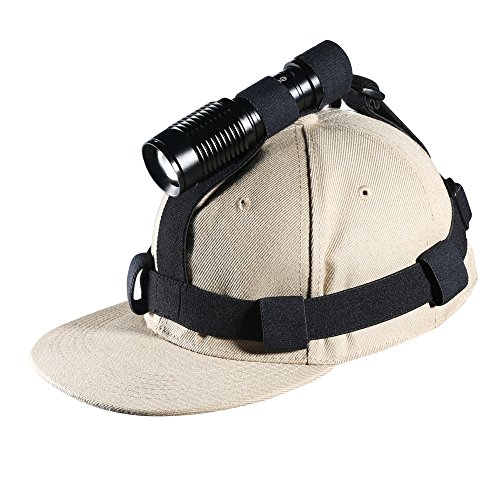 Ecooe Cree Taschenlampe Led Wassergeschützt T6 1000 Lumen mit einstellbares Kopfband - 5