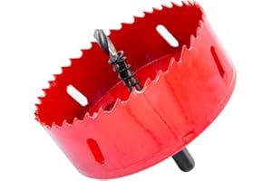 Scie cloche 100mm LAIWEI pour percer des trous dans le bois, le placoplâtre, le PVC, etc. Outil de perçage tranchant et durable