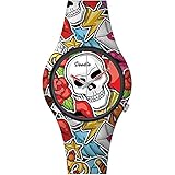 Doodle Watch Skull Mood DOSK003 Unisex Armbanduhr