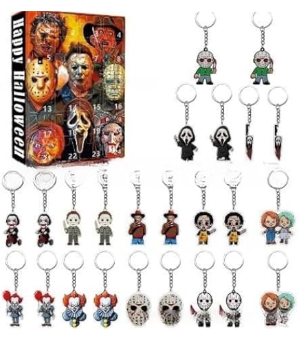 Halloween Adventskalender 2025 - 31 Tage Grusel-Figuren Countdown
