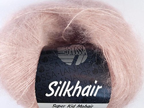 Lana Grossa Silkhair Fb. 085 Altrosé