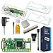 Price comparison product image Vilros Raspberry Pi Zero W Basic Starter Kit- Clear Case Edition-Includes Pi Zero W - UK Power Supply & Premium Clear Case