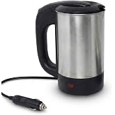 YEK Outdoor 24V Ara&ccedil; İ&ccedil;i Su Isıtıcı Kettle 800 ML Paslanmaz &Ccedil;elik