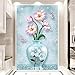Produktbild Qbbes Eingang Flur Tapete 3D Wandbilder Benutzerdefinierte Fototapeten Für Wohnzimmer Home Decor Blumen Europäischen Luxus Malerei-200X140Cm