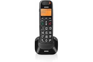 Brondi Bravo Bright Telefono Cordless, Nero