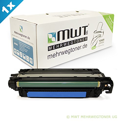4x MWT Remanufactured Toner für HP Color LaserJet Enterprise M 552 553 x dn n ersetzt CF360A-63A - 3