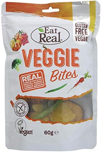 EAT REAL | Veggie Bites | 5 x 60g (UK)