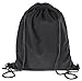 Price comparison product image Pardao Velvet Drawstring Gift Bag, 17 x 20”, Large Black (Black)