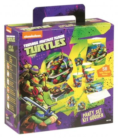 Amscan 997790 Teenage Mutant Ninja Turtle Party in a Box (6 Stück)