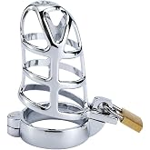 Bonilove Bonilove Metal Chastity Cage Fetiş Kilitli Penis Kafesi FRYCB-002-66eabeefbb788