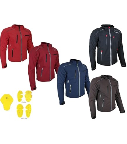 Latitude Leichte Mesh Motorradjacke Für Herren - Atmungsaktive Sommerjacke Mit Protektoren