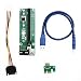 Produktbild Demiawaking USB 3.0 PCI-E Express Schnittstellenkarte 1x bis 16x Extender Riser Karten Adapter
